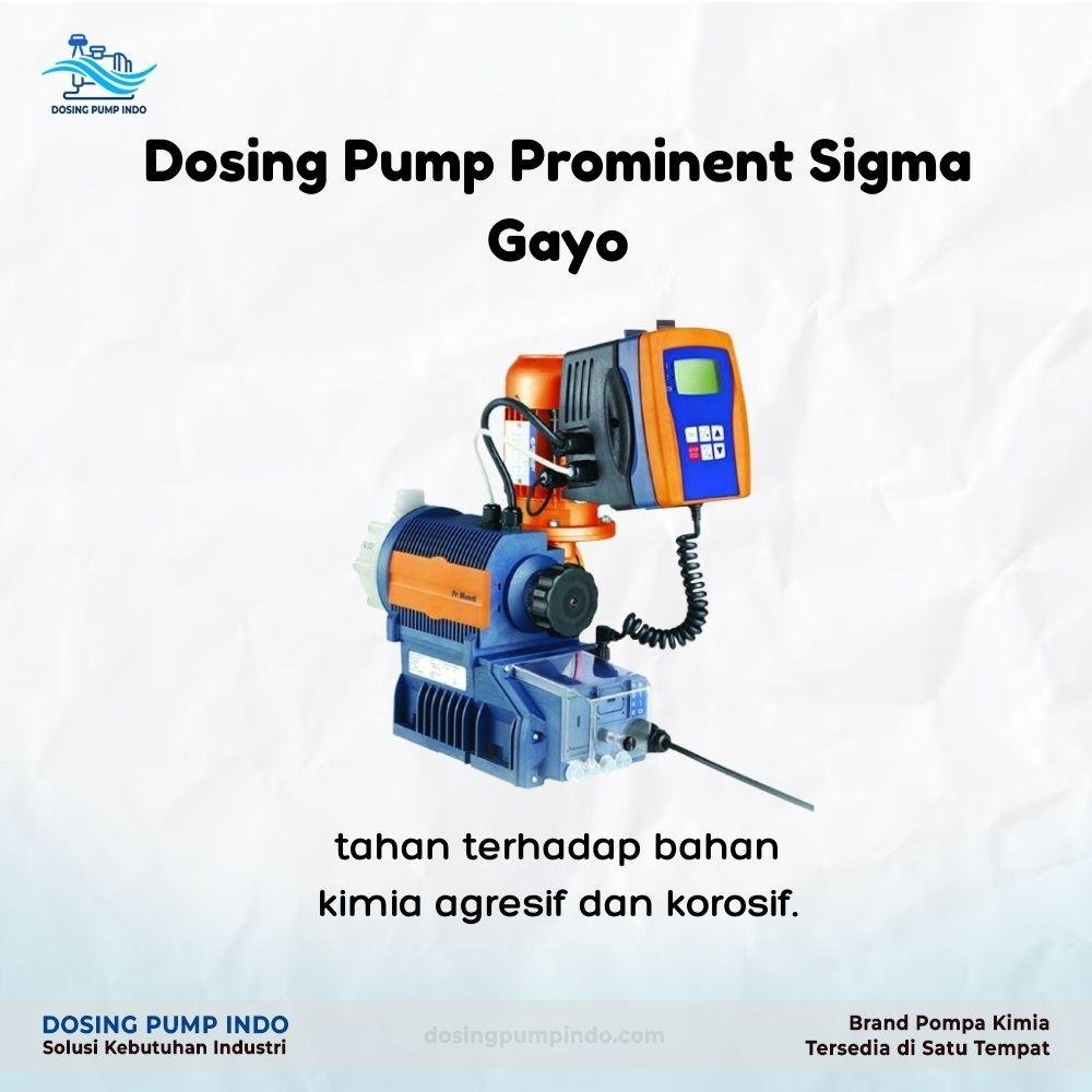 Dosing Pump Prominent Sigma Gayo